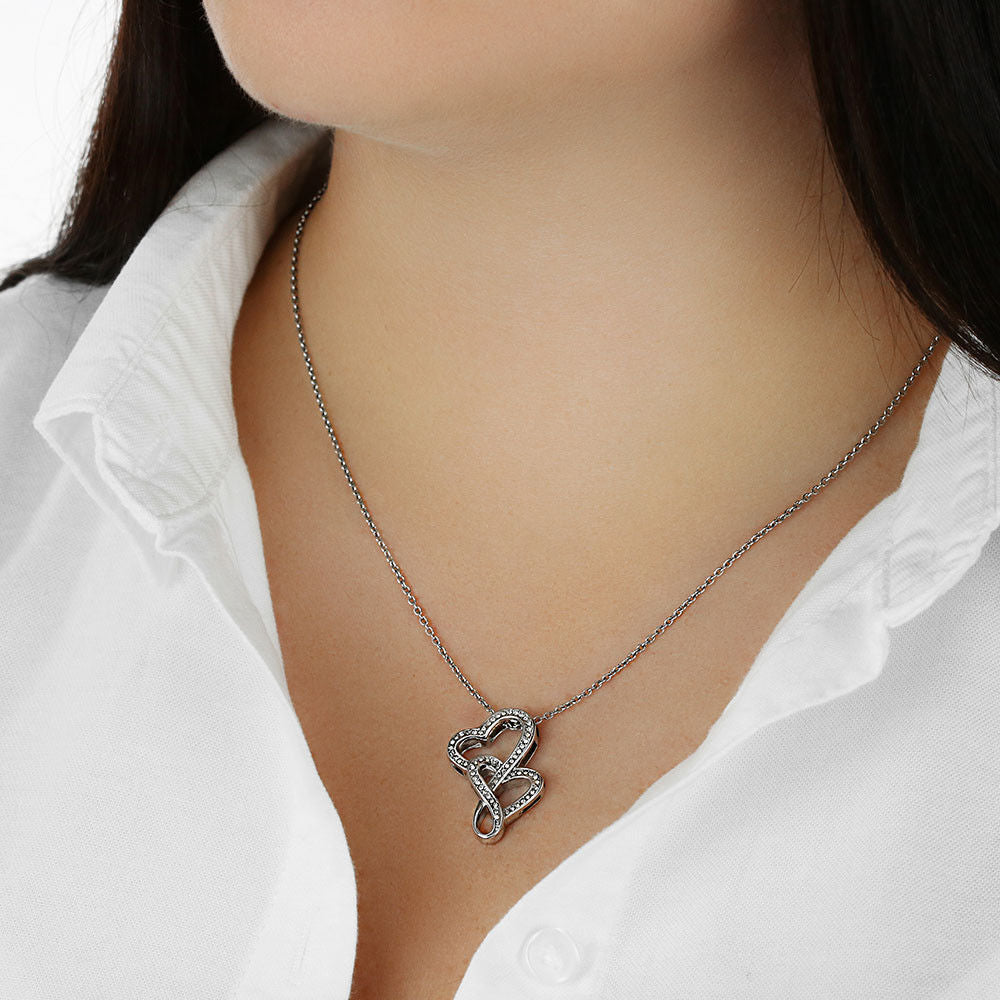 Heart to Heart Necklace | To My Love, My Wife