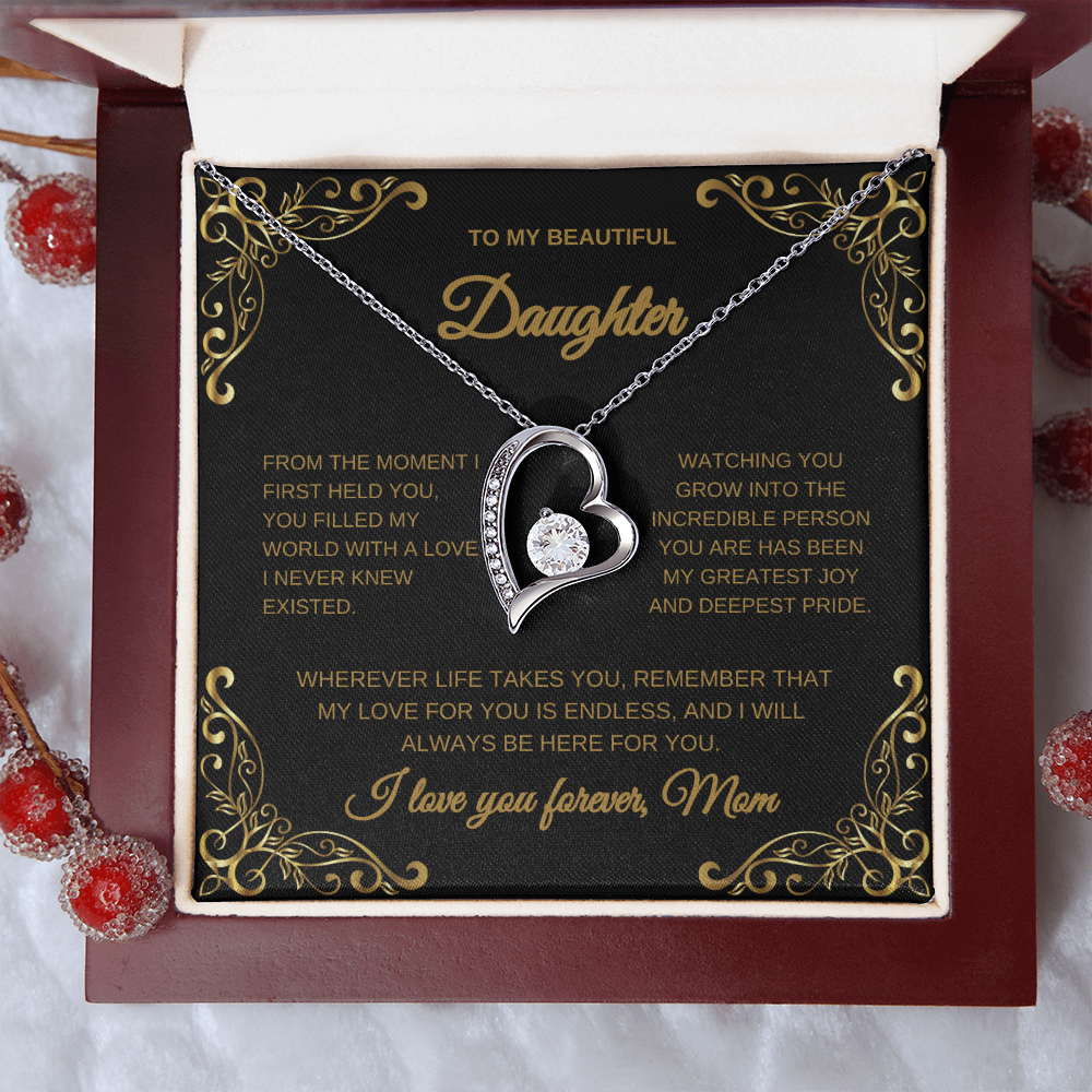 Daughter Necklace from Mom | Graduation Gift for Daughter