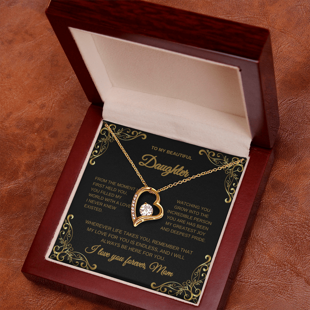 Daughter Necklace from Mom | Graduation Gift for Daughter