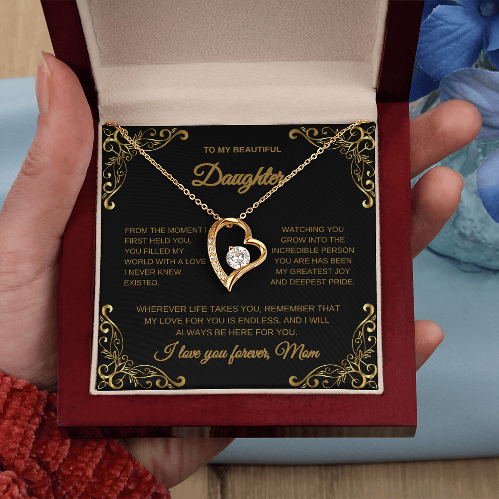 Daughter Necklace from Mom | Graduation Gift for Daughter