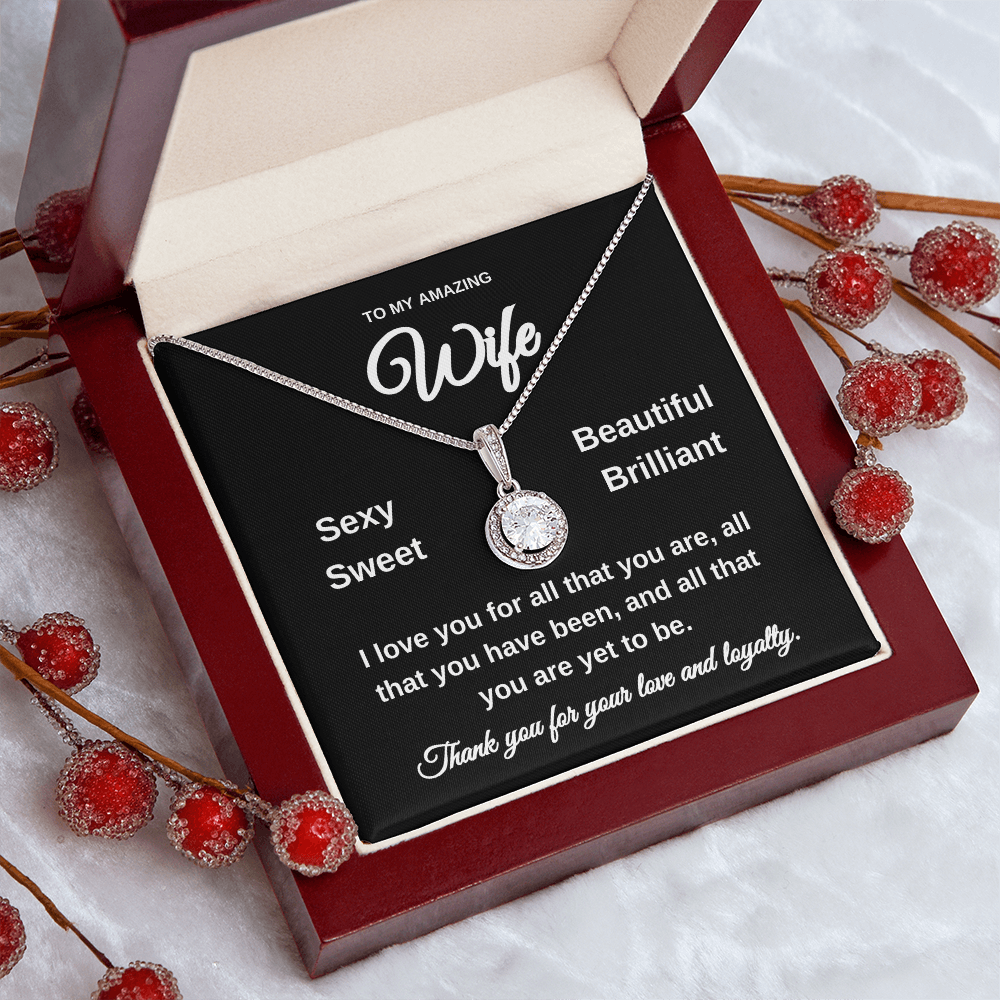To My Amazing Wife Pendant Necklace | Gift for Wife | Surprise Gift