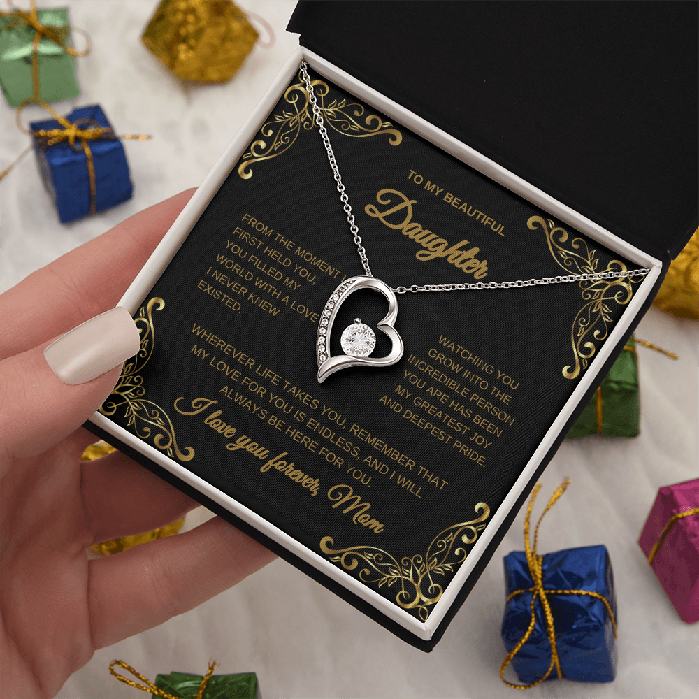 Daughter Necklace from Mom | Graduation Gift for Daughter