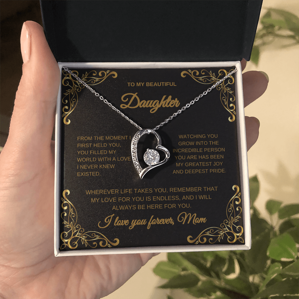 Daughter Necklace from Mom | Graduation Gift for Daughter