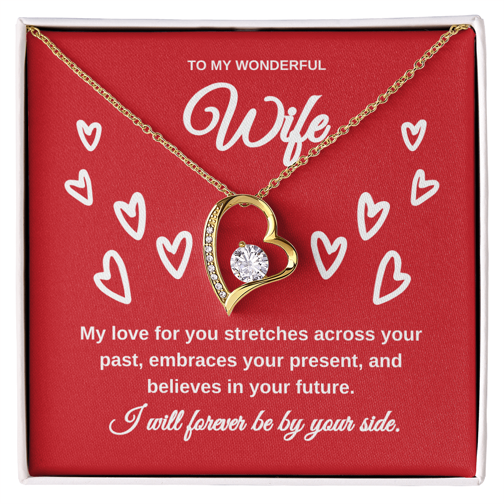 Wonderful Wife Necklace |  Wife Anniversary Gift | Wife Gift