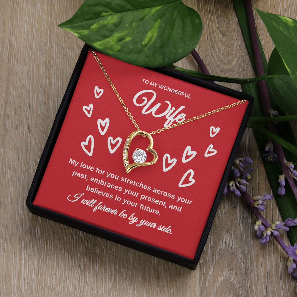 Wonderful Wife Necklace |  Wife Anniversary Gift | Wife Gift