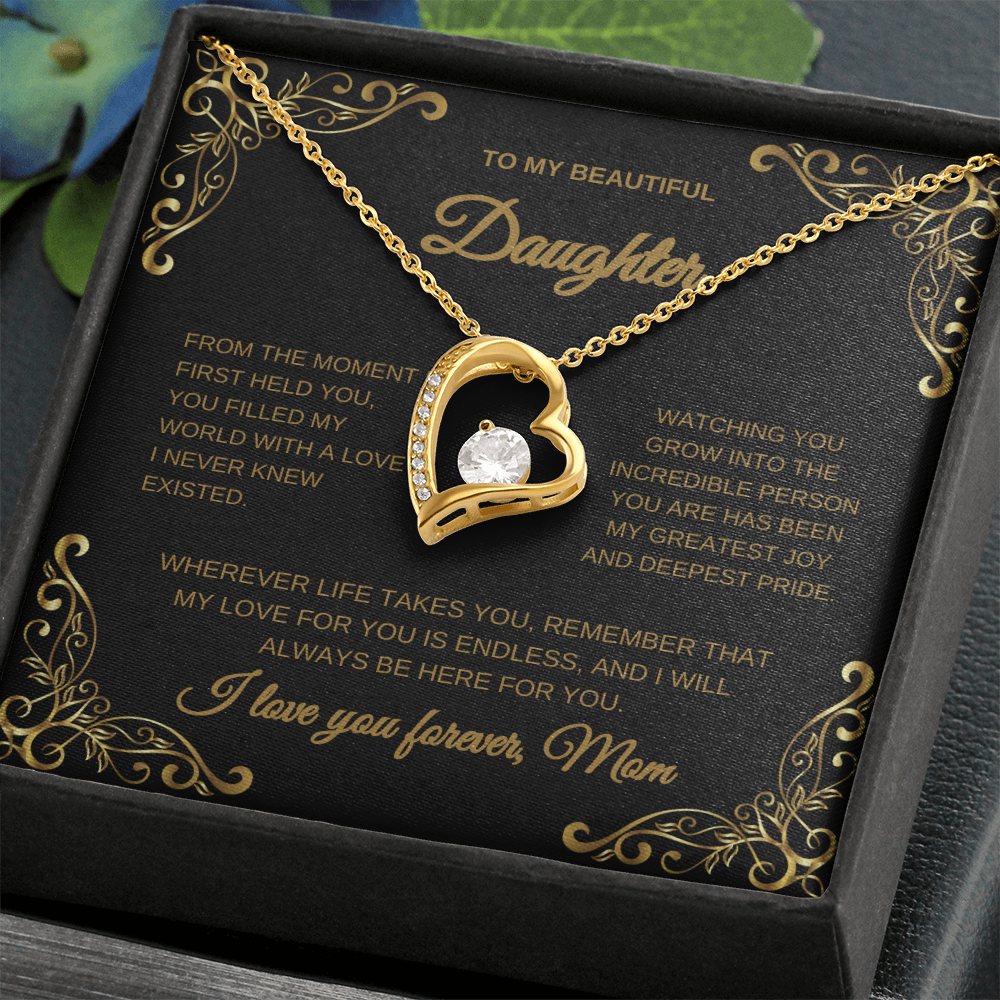 Daughter Necklace from Mom | Graduation Gift for Daughter