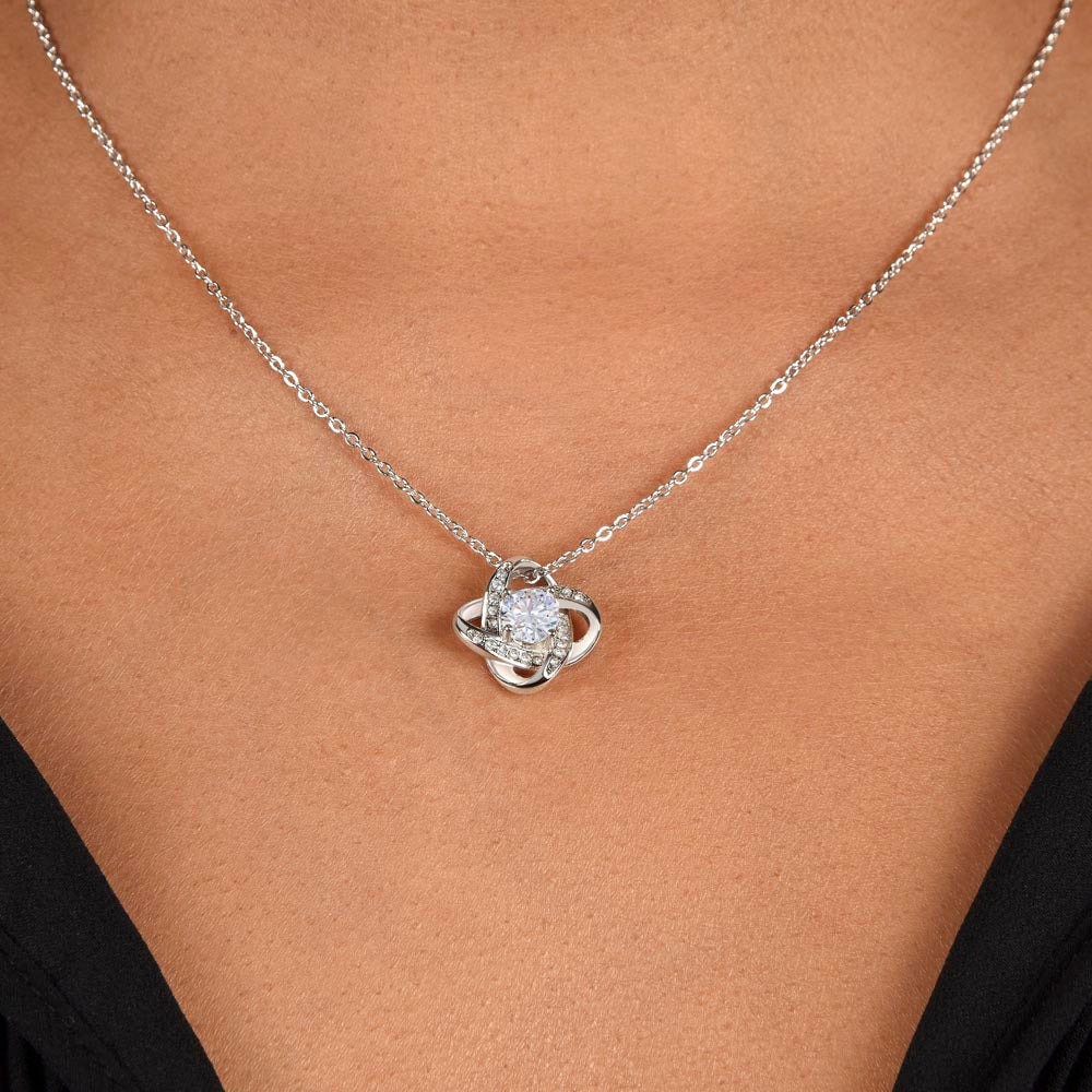 Love Knot  Necklace for Wife | Anniversary Gift | Wife Surprise Gift | Wife Necklace